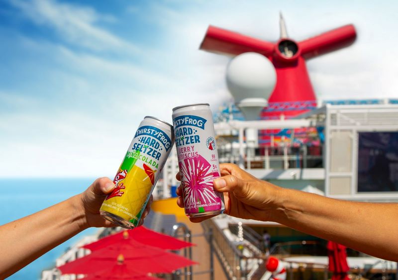 Carnival Cruise Line Introduces Exclusive Hard Seltzers Fleetwide