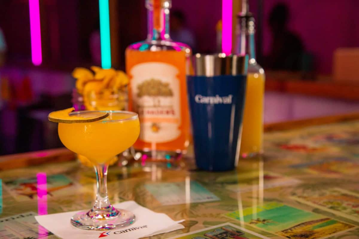 Carnival Teases Specialty Miami Inspired Drinks for its New Cruise Ship