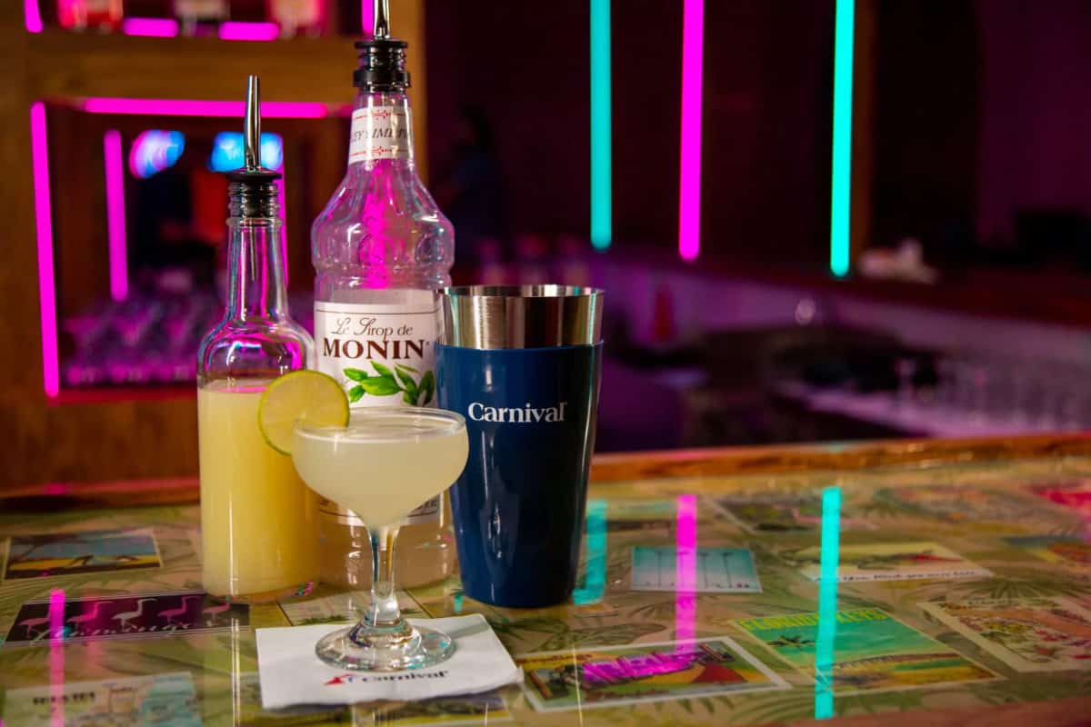 Carnival Teases Specialty Miami Inspired Drinks for its New Cruise Ship