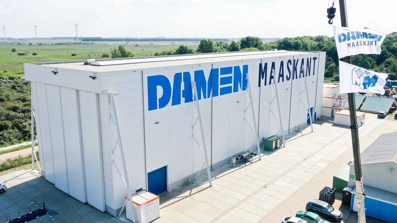 Damen Maaskant Opens New Yard Hall