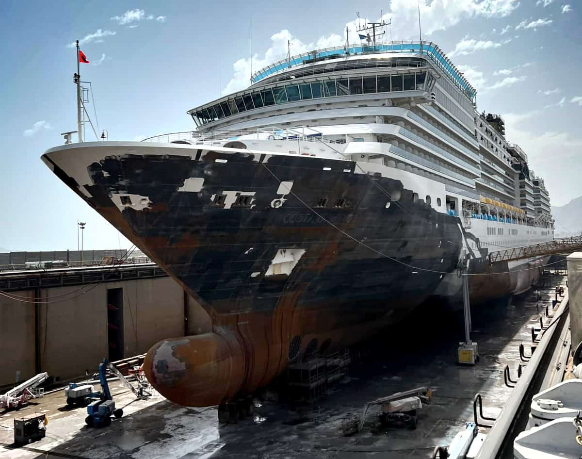 Dry Dock Update on Carnival Cruise Line’s Additional Spirit-Class Ship