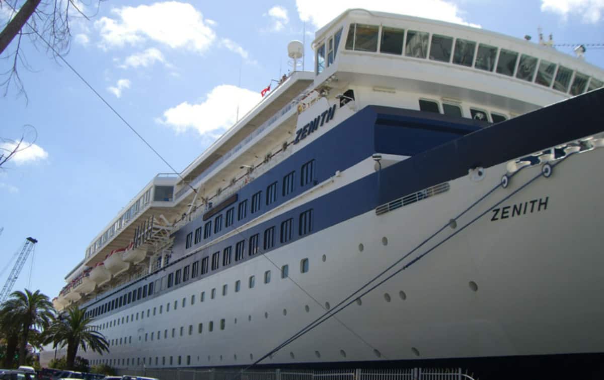 Former Celebrity Cruise Ship Arrives for Scrapping in India