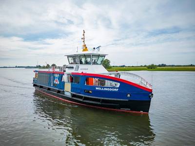 Full-electric Ferry Delivered ti SKF