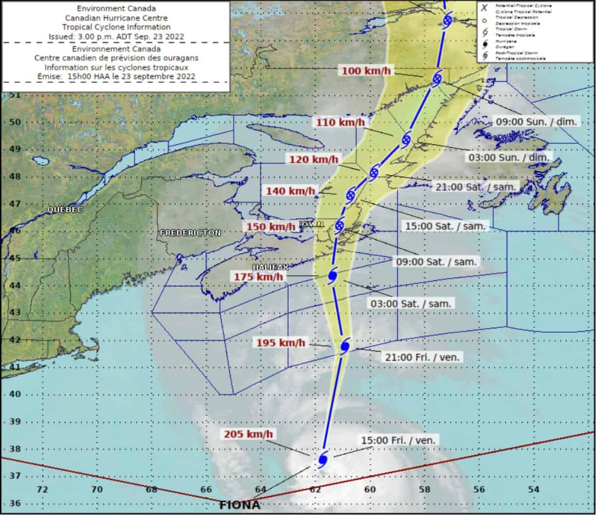 Hurricane Fiona Heads to Canada, Impacting Cruise Itineraries