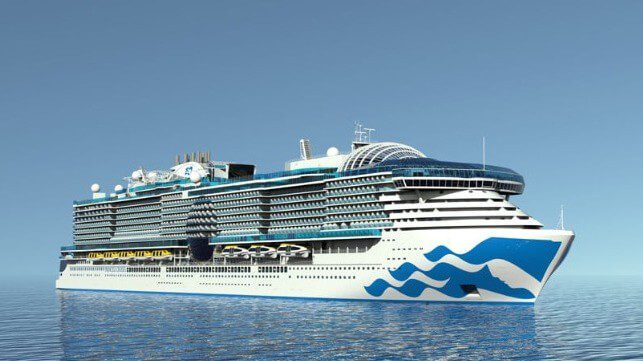 Princess Cruises’ First LNG Ships Will Be Largest Yet Built in Italy