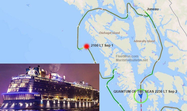 QUANTUM OF THE SEAS fire extinguished by crew