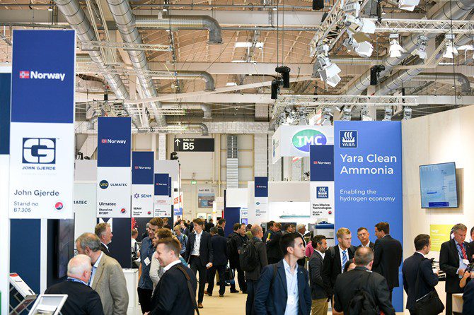 The leading international maritime trade fair: Shipping sector sets a clear course for climate protection