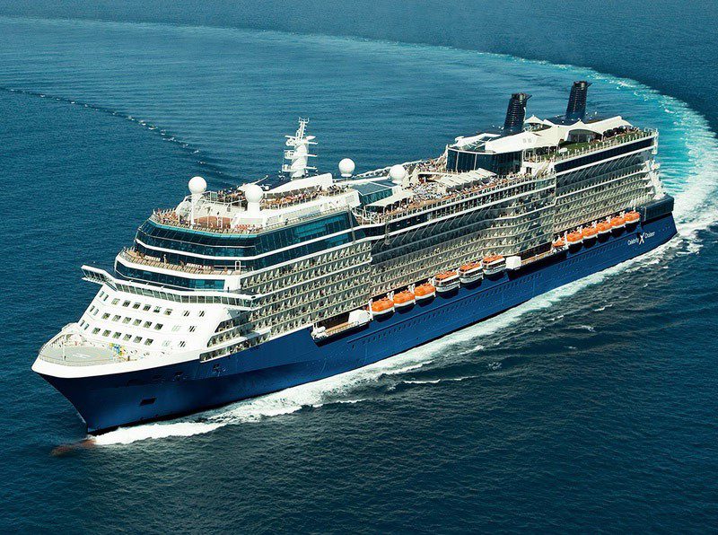 Celebrity Reflection Debuts New Look After Drydock at Chantier Naval de Marseille