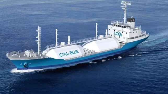 Construction Begins in Japan on Demonstration LCO2 Carrier