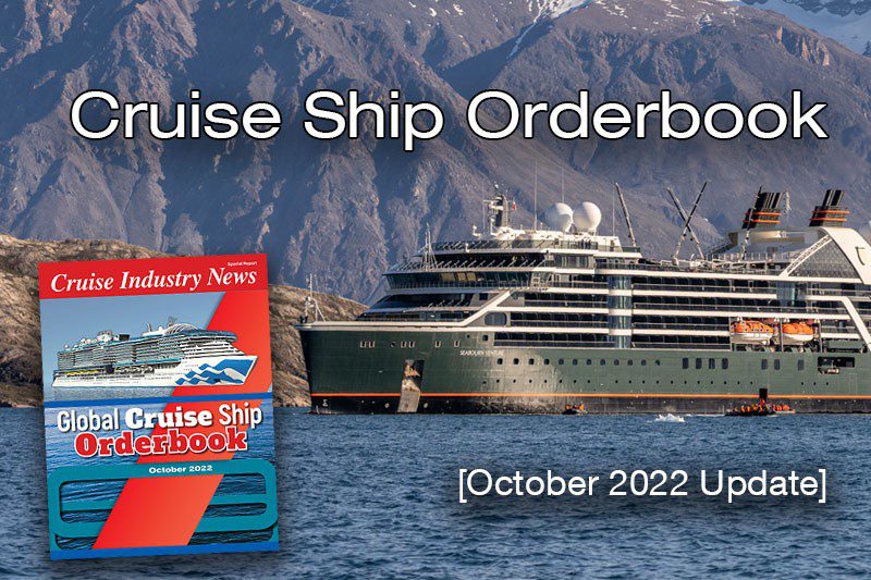 Cruise Ship Orderbook Stands at $46 Billion and 72 New Ships