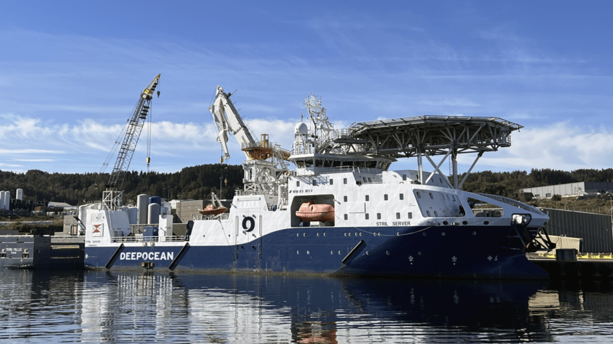 DeepOcean charters Stril Server OSV till 2024
