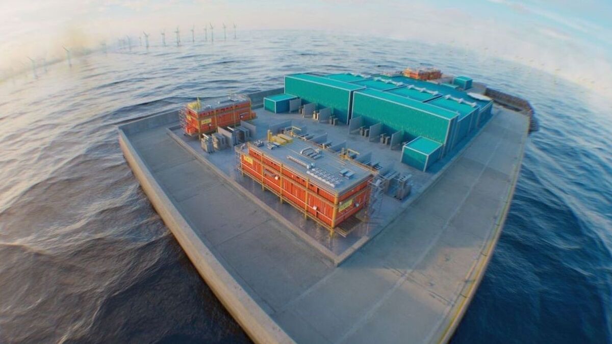 Elia unveils plan for North Sea energy island