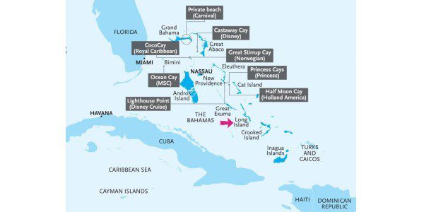 Bahamas leaders turn out for Calypso Cove cruise port on Long Island