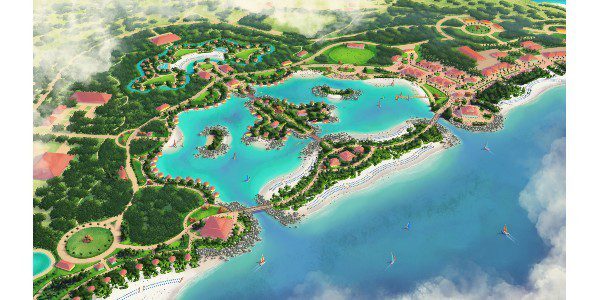 Bahamas leaders turn out for Calypso Cove cruise port on Long Island