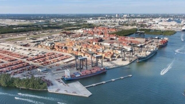 Longshoreman Killed in Shipboard Accident at Port Everglades