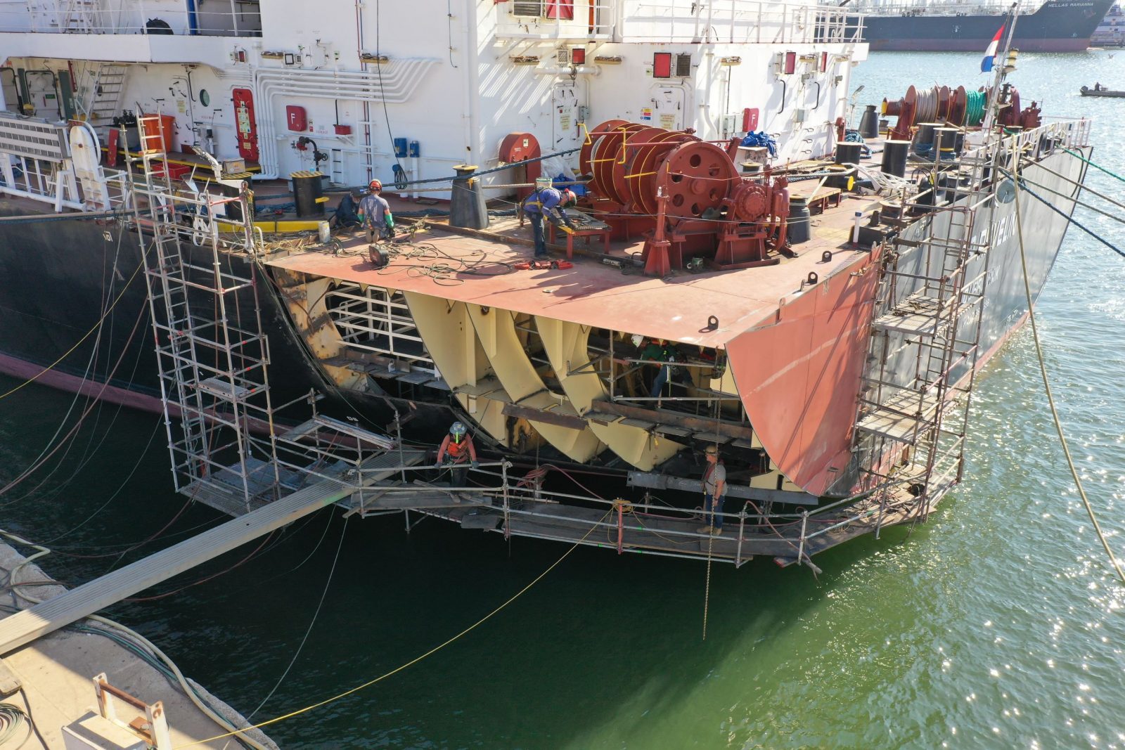 Photos: Bulker Repaired and Back in Service After Serious Collision