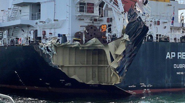Photos: Bulker Repaired and Back in Service After Serious Collision