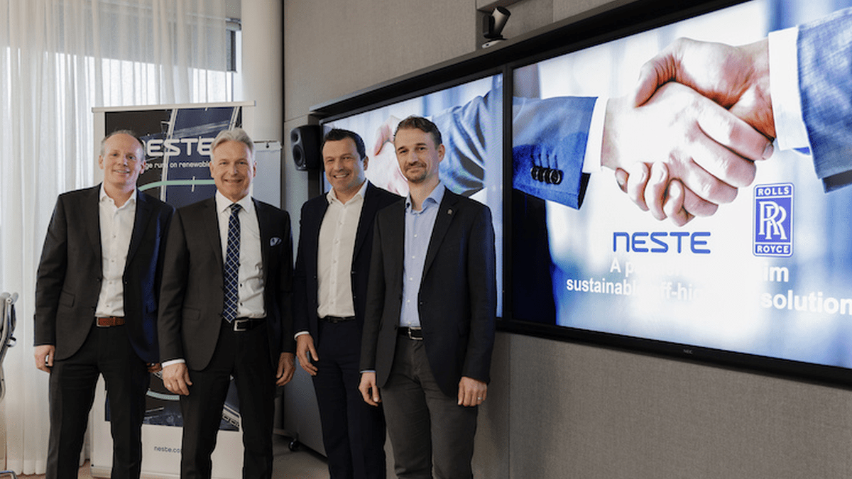 Rolls-Royce, Neste ink MoU on ‘renewable diesel’ for mtu engines