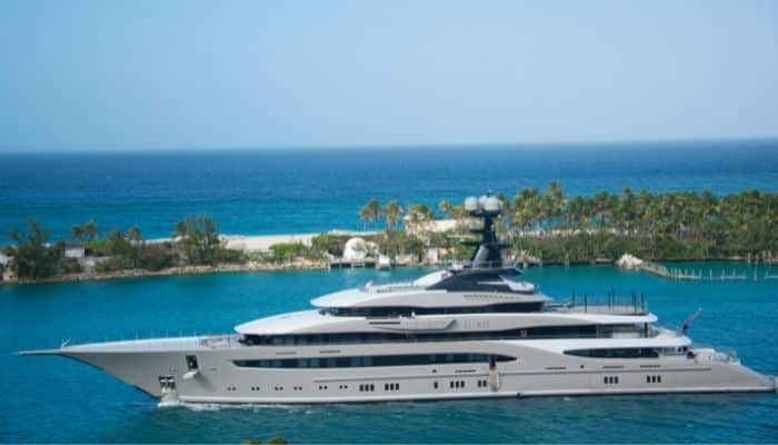 Superyacht Linked To Sanctioned Tycoon Of Russia, Alexey Mordashov Departs From Hong Kong