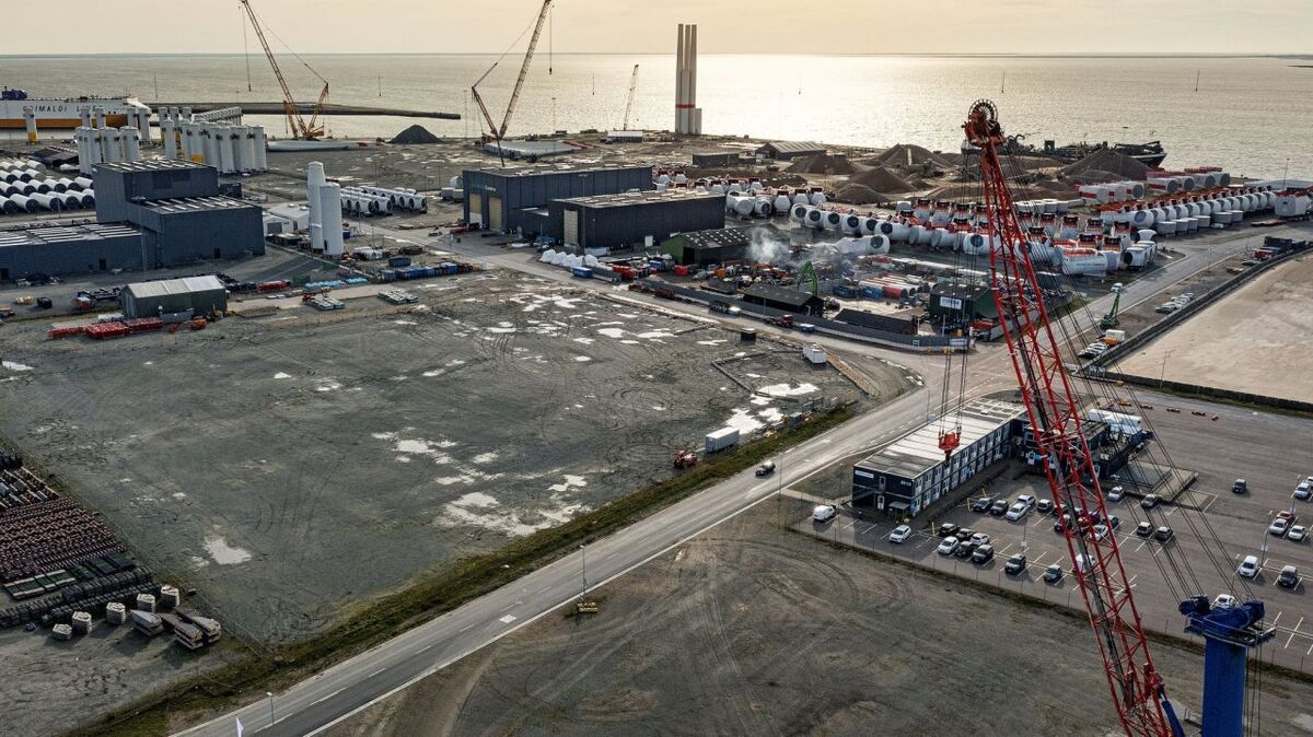 Work starts on new offshore wind facility at Port of Esbjerg