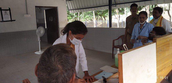 Adani Gangavaram Port organises a Mega Eye Camp