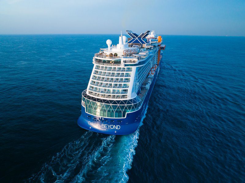Celebrity Beyond Christened, Sets Sail From Port Everglades