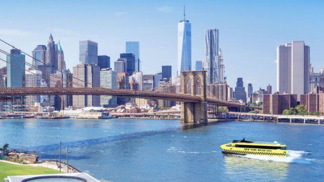 High-Speed, Zero-Emission, Battery-Powered Ferry Planned for New York