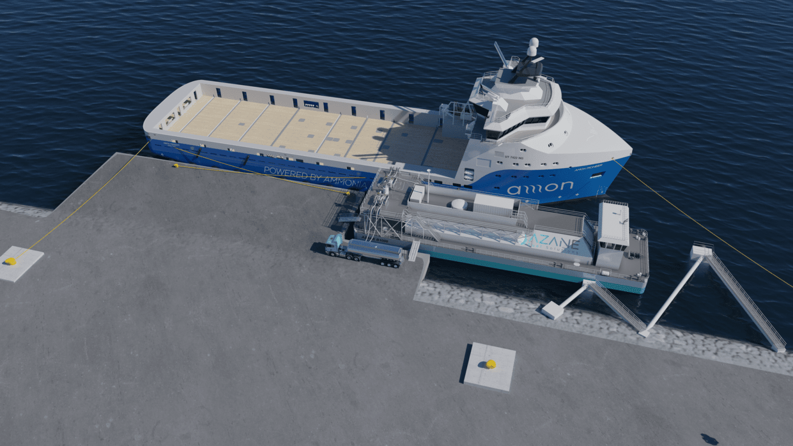 Launch Of Amon Offshore: Carbon Free Supply Ships Approved By Class and Flag