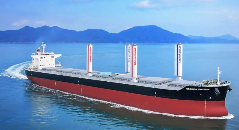 Marubeni to install four suction sails on Panamax bulker