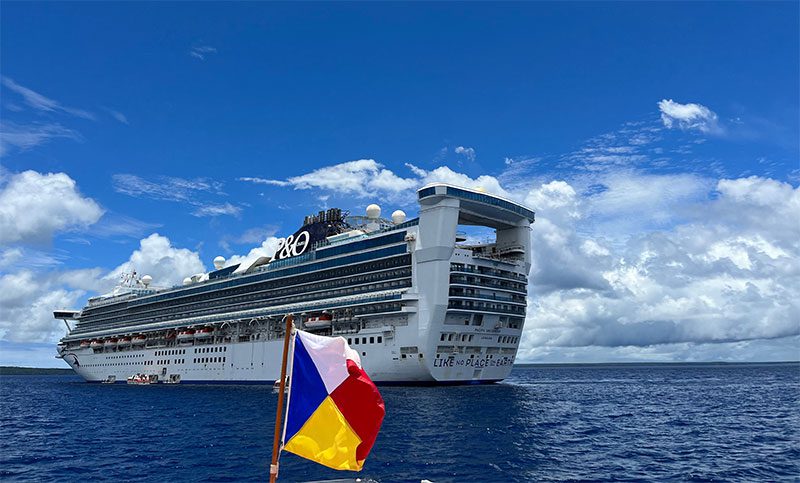 Pacific Encounter Returns Lifou on South Pacific Cruise