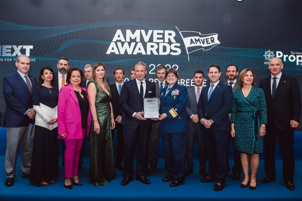 247 Greek-owned shipping companies and their 1,976 vessels honored for their participation in the amver program