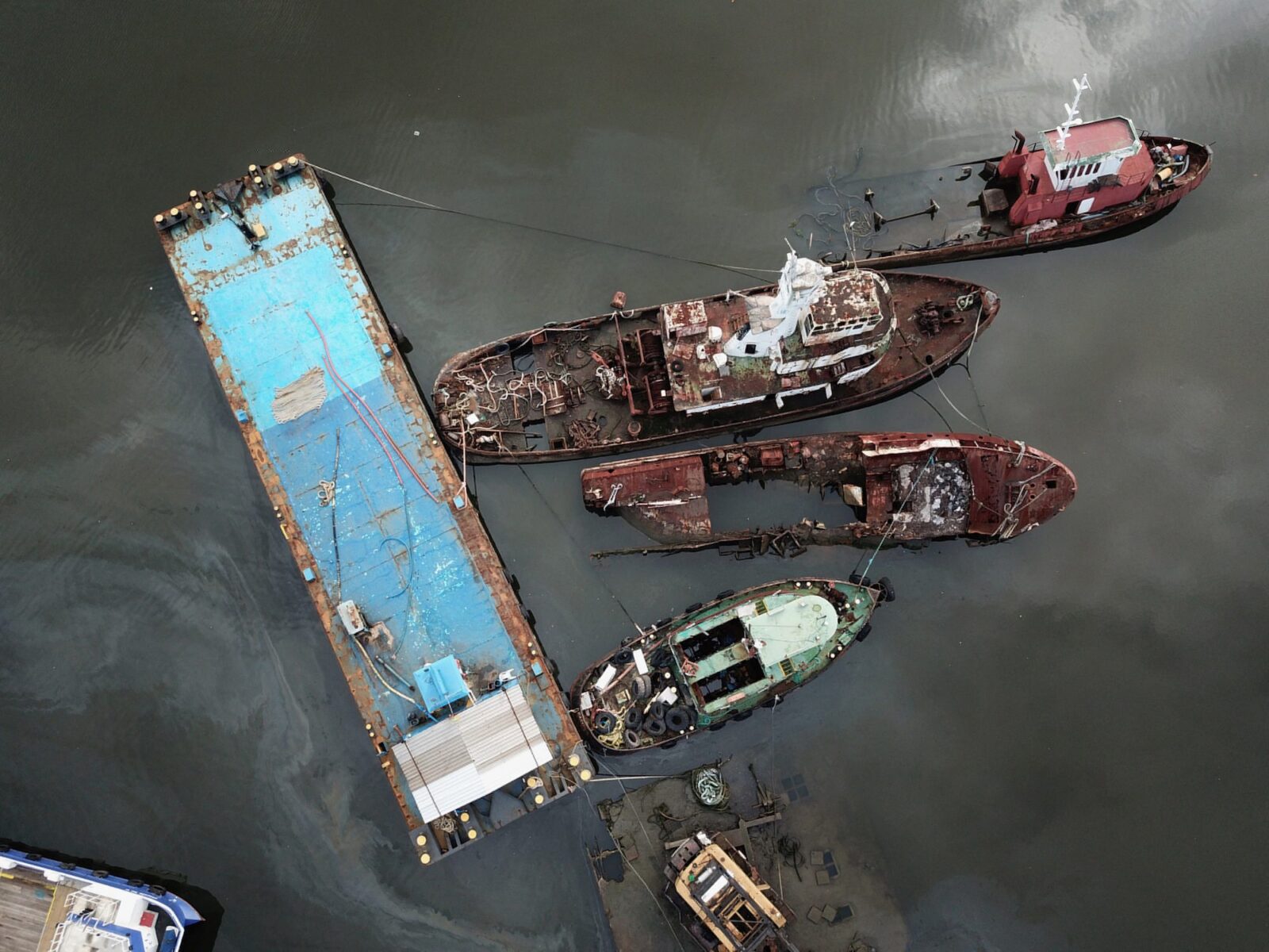 Brazil’s Ship Graveyard Risks Environmental Disaster, Group Warns