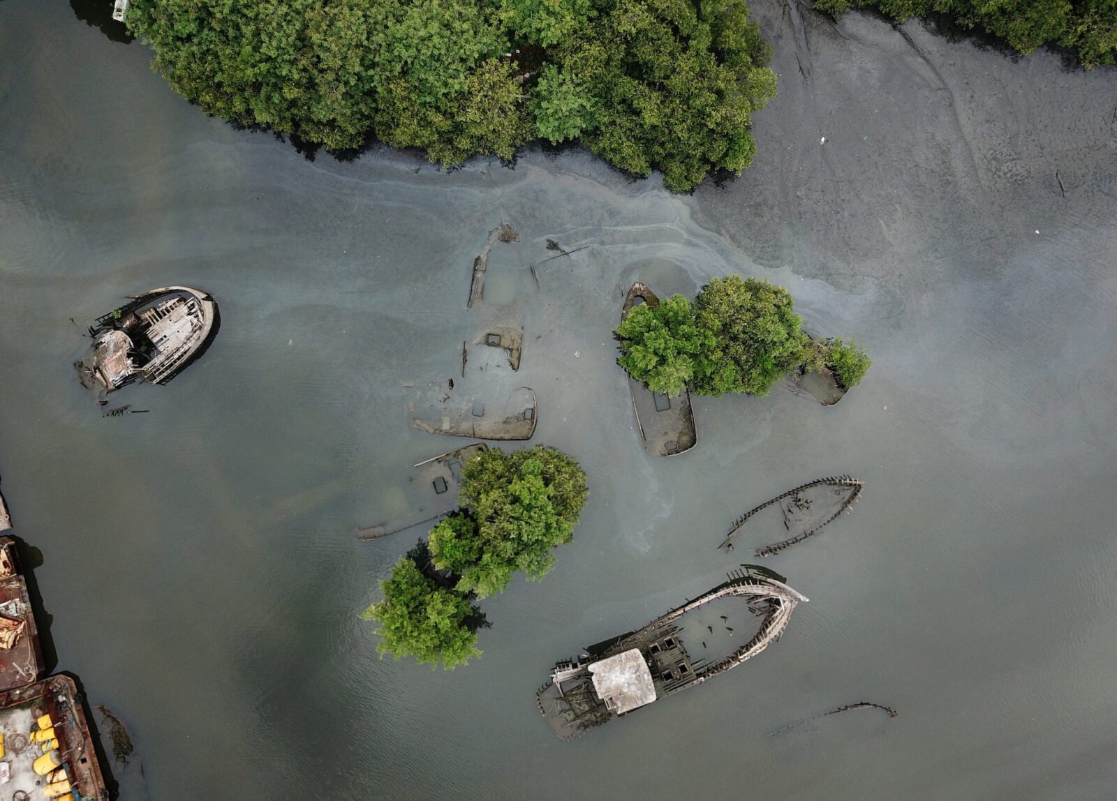 Brazil’s Ship Graveyard Risks Environmental Disaster, Group Warns