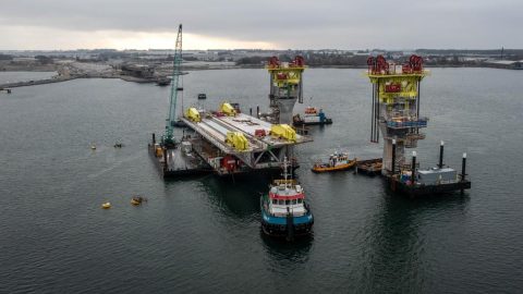 Construction begins on the new Storstrømsbroen