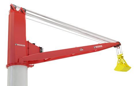 Electric heavy-duty transloading crane