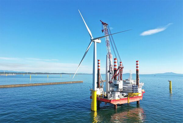Japan’s First Large Offshore Wind Farm Starts Operations