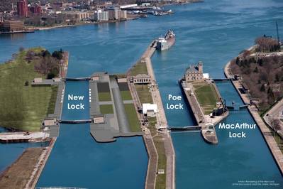 New Lock at the Soo Reauthorized in WRDA 2022 at $3.219 Billion