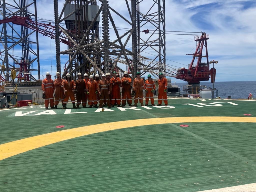 Valaris rig kicks off its gig with Eni