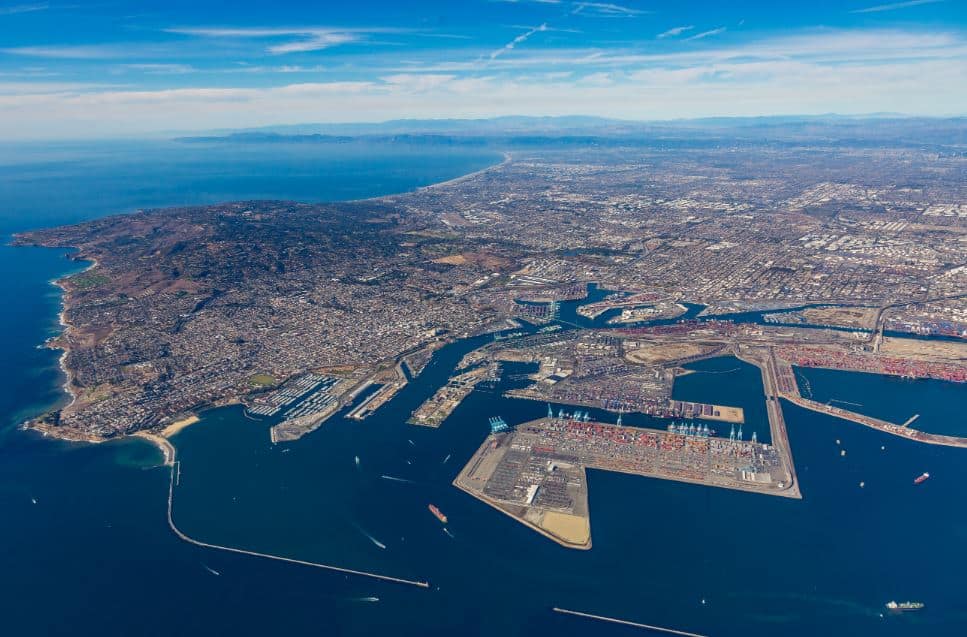 Volumes drop 21% at US West Coast ports