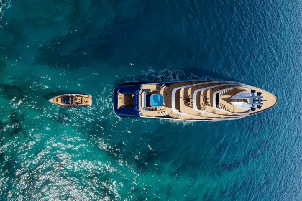 Oceanco unveils 131-metre superyacht design