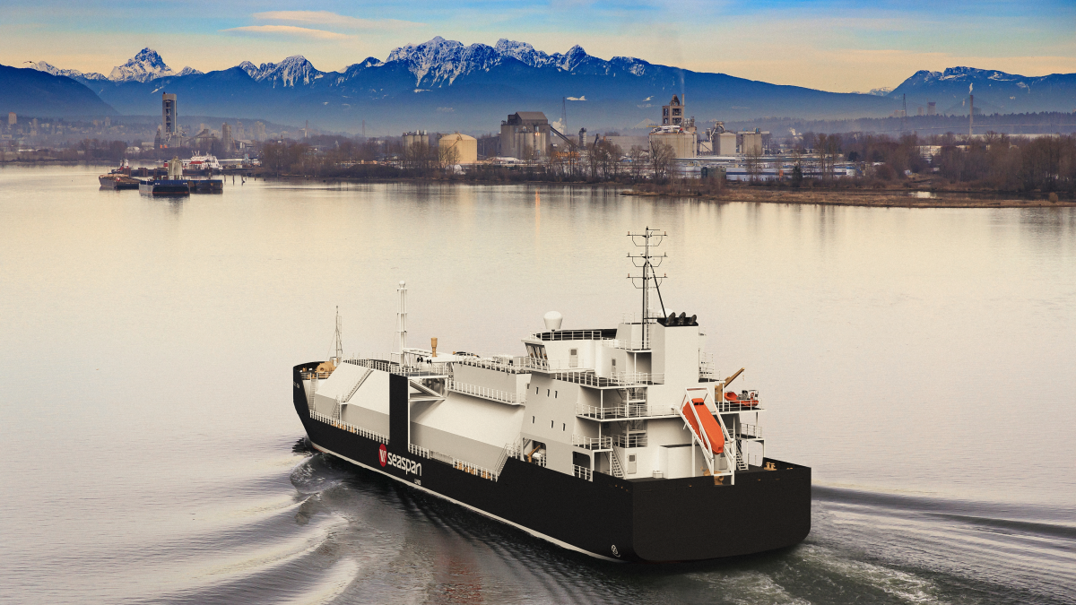 Canada’s first LNG bunker vessel takes shape in China