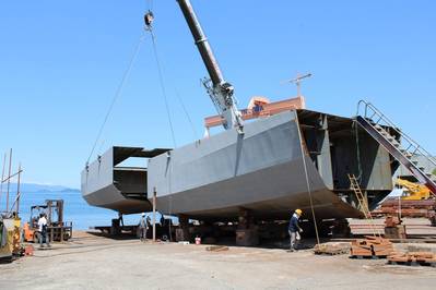 Asia Shipbuilding Lays Keel for Innovative Sailing Cargo Ship for Marshall Islands