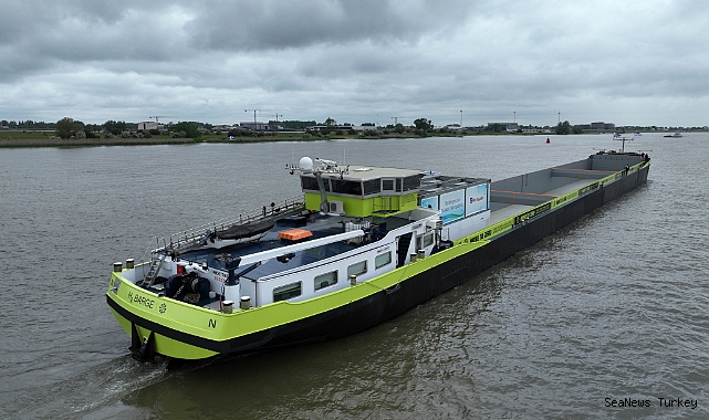 Future Proof Shipping launches first hydrogen-powered inland container ship