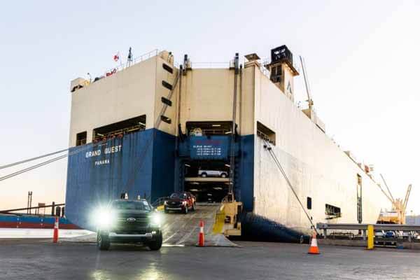 Ford Australia Charters RoRo After Apologizing for Long Vehicle Delays