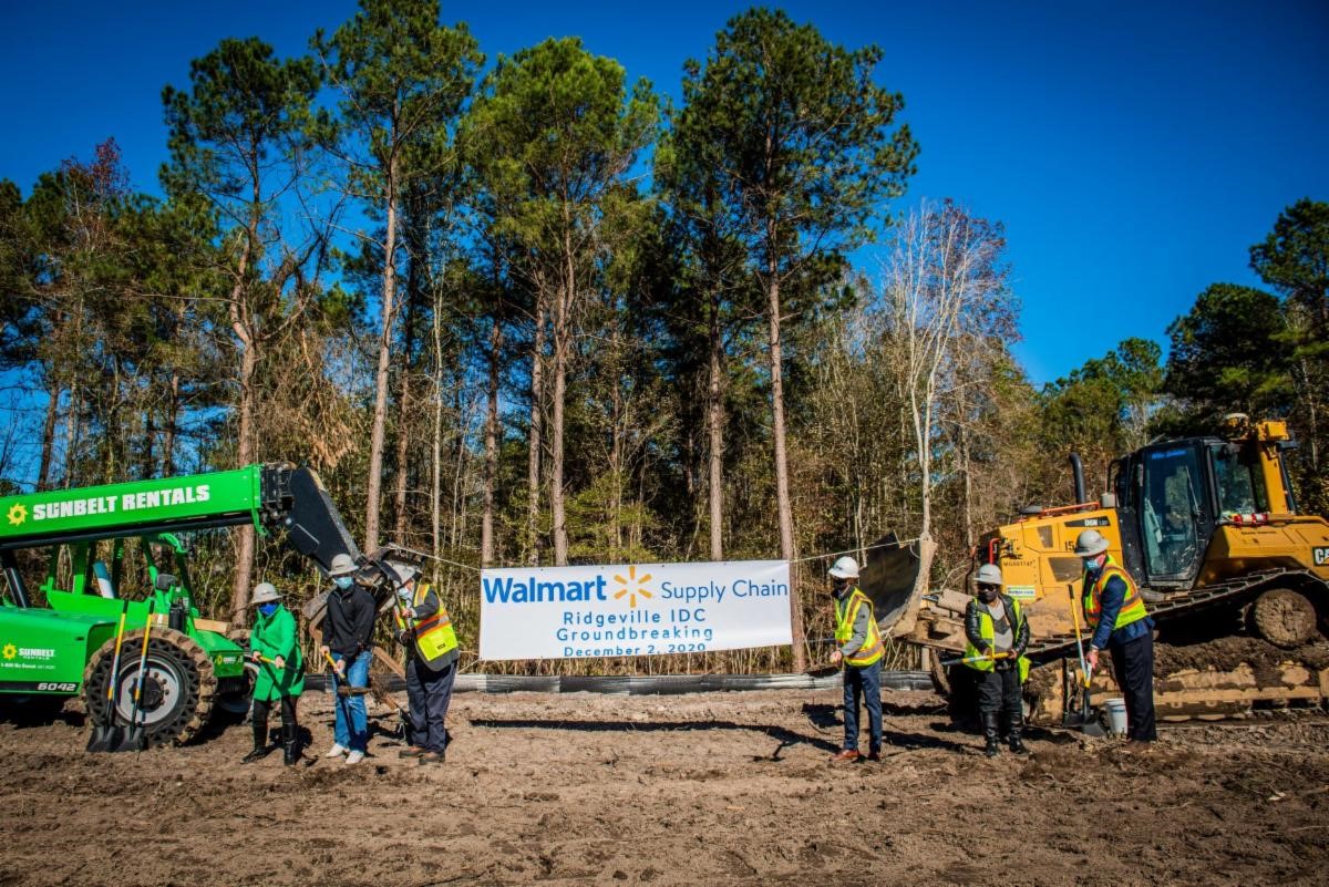 Walmart breaks ground on Port of Charleston distribution centre
