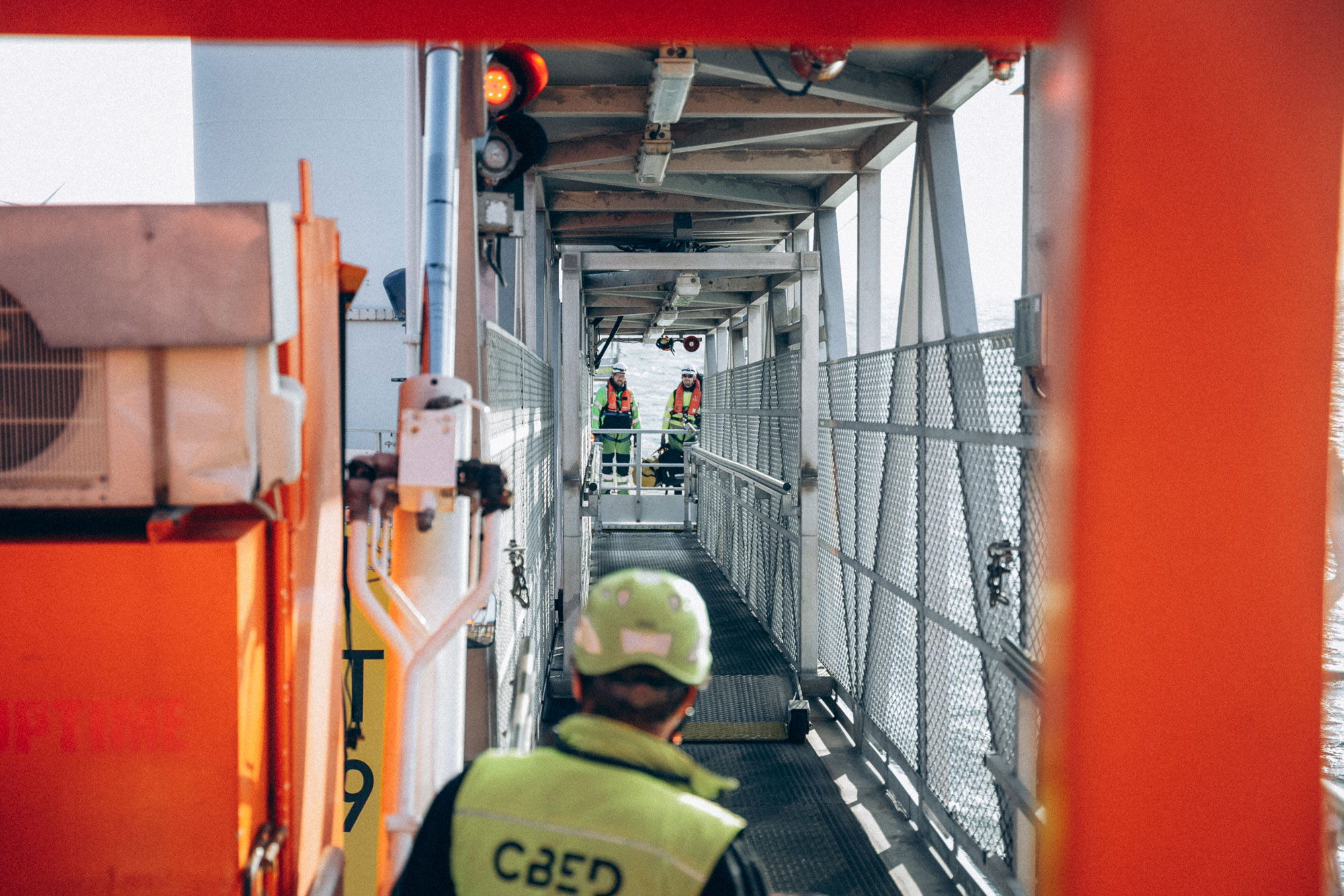 CBED signed a full-year contract for their new SOV, Wind Evolution