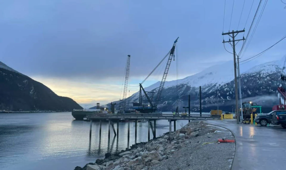 New Dock for Popular Alaska Port Suffers Unexpected Setback