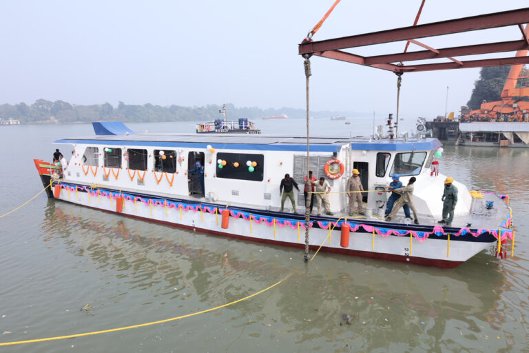 GRSE launches its first electric ferry