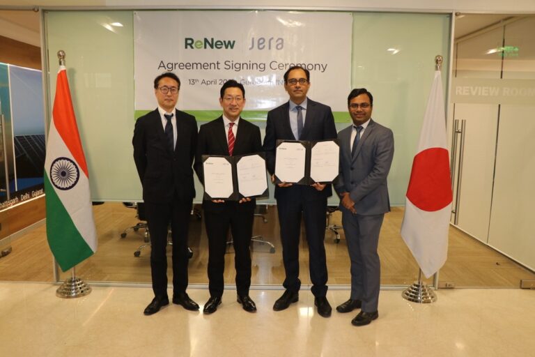 JERA and ReNew team up on ammonia production in India