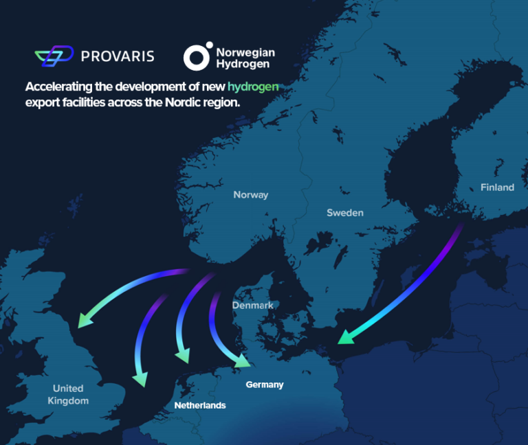 Provaris and Norwegian Hydrogen bolster hydrogen alliance in Nordics